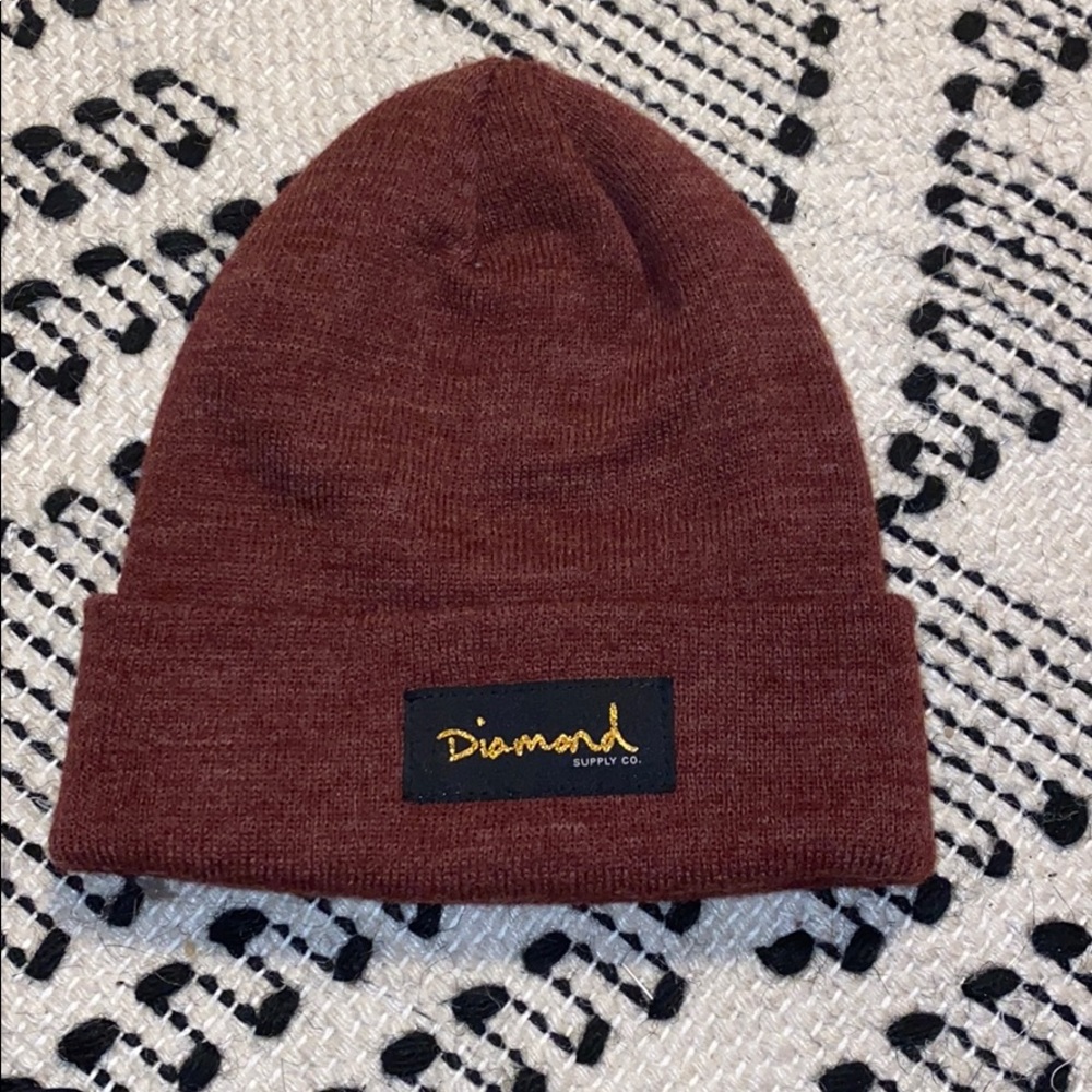 Diamond brand beanie
